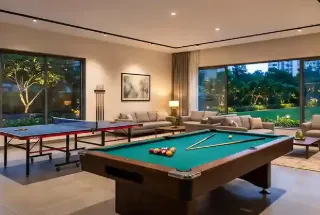Indoor Games Area at Mahindra Lakewoods