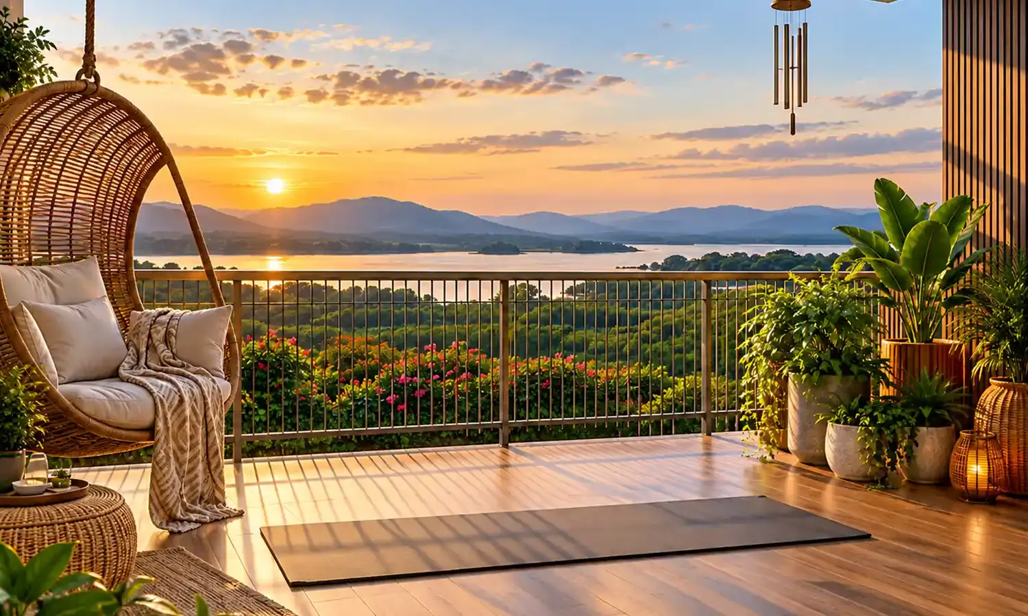 balcony view